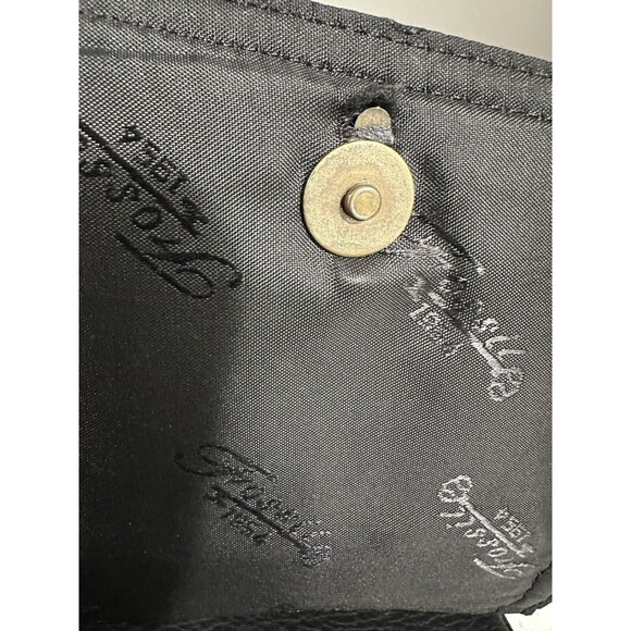 Fossil Purse Women’s Black Leather Pebble Cross-body Shoulder Bag Key Y2K VTG - Picture 5 of 16